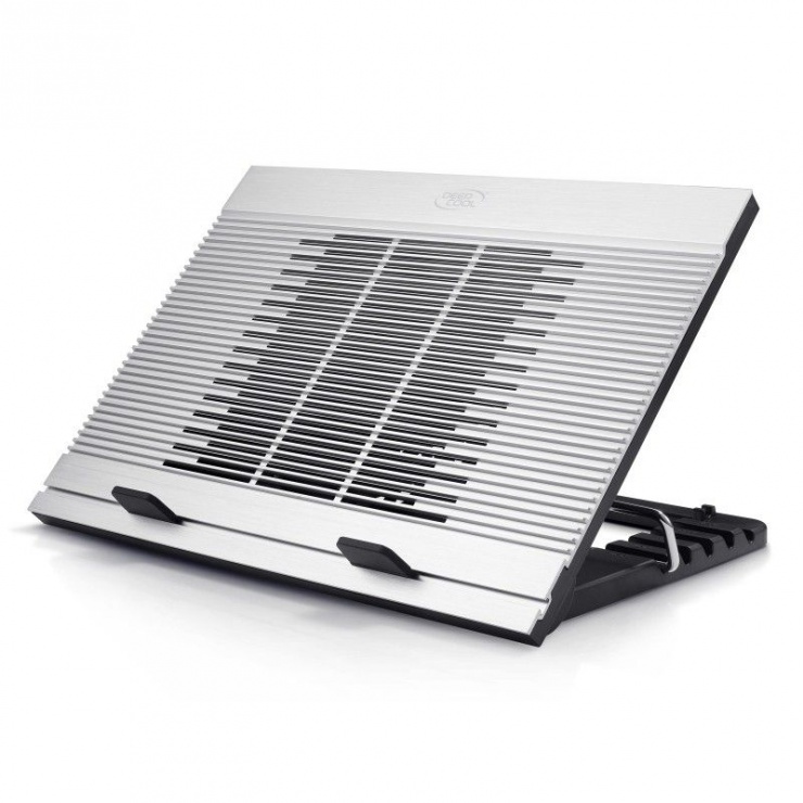 Stand pentru Notebook 17″, 1 x180mm, 4x USB, Aluminiu, DeepCool N9 17“ imagine noua 2022